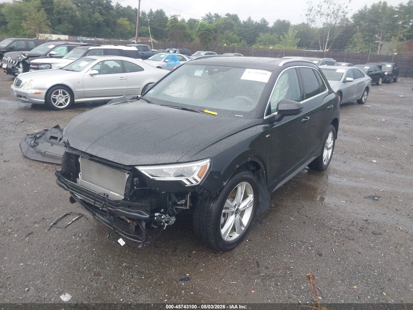 Vin: wa1decf30r1184749, lot: 46241804, audi q3 premium 45 tfsi s line quattro tiptronic 20242