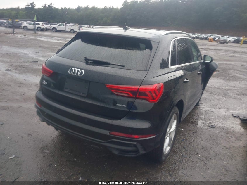 Vin: wa1decf30r1184749, lot: 46241804, audi q3 premium 45 tfsi s line quattro tiptronic 20244