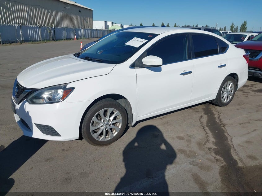 2018 NISSAN SENTRA auction photo 2
