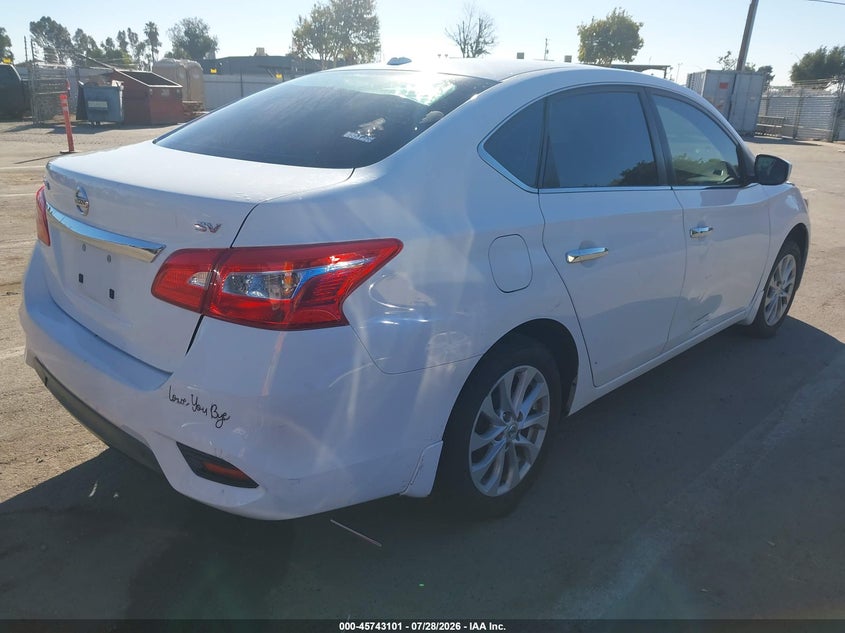 2018 NISSAN SENTRA auction photo 4