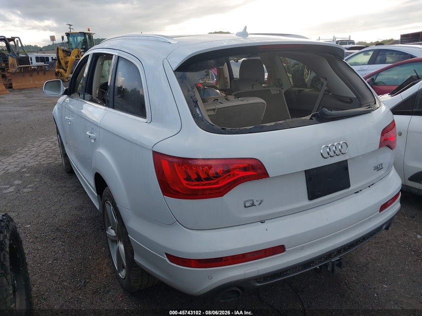 Vin: wa1dgafe6fd028306, lot: 46241806, audi q7 3.0t s line prestige 20153