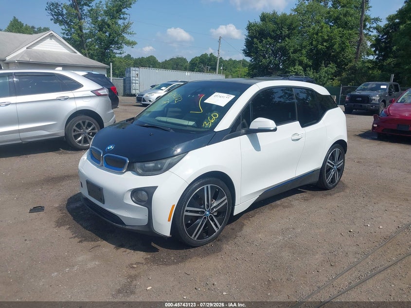 Vin: wby1z4c50ev273859, lot: 46241827, bmw i3 base w/range extender 20142