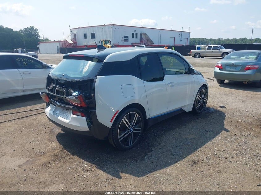 Vin: wby1z4c50ev273859, lot: 46241827, bmw i3 base w/range extender 20144