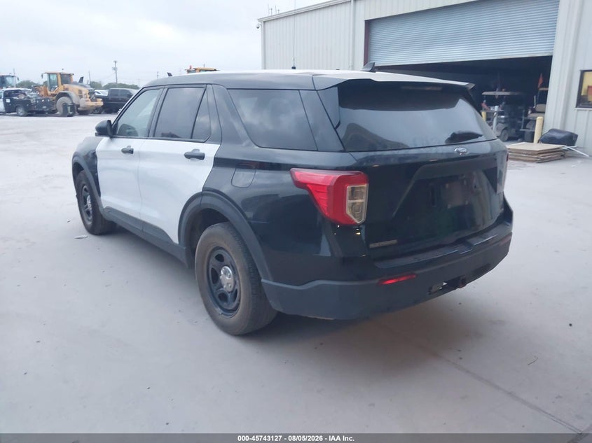 Vin: 1fm5k8ab7mga24741, lot: 46241831, ford police interceptor utility 20213