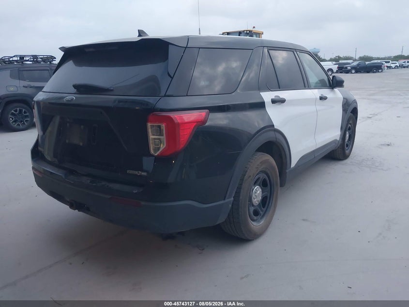 Vin: 1fm5k8ab7mga24741, lot: 46241831, ford police interceptor utility 20214