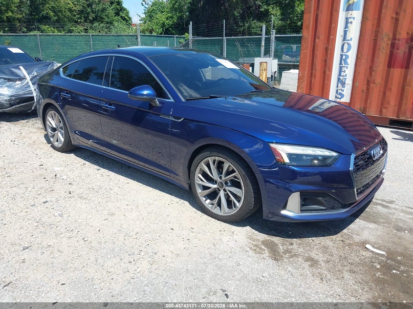 2021 AUDI A5 SPORTBACK auction photo 1