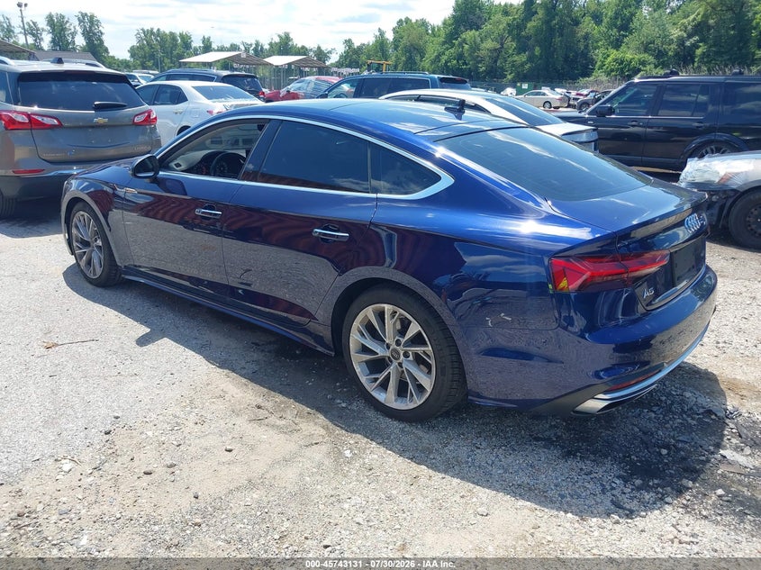 2021 AUDI A5 SPORTBACK auction photo 3