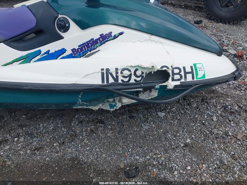 1997 SEADOO GTX5642 auction photo 6