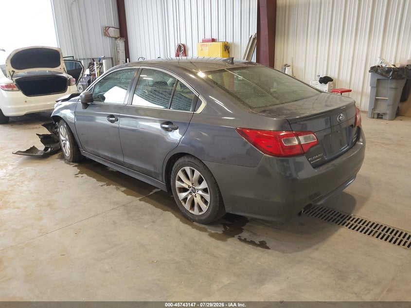 Vin: 4s3bnac62g3063416, lot: 46241851, subaru legacy 2.5i premium 20163
