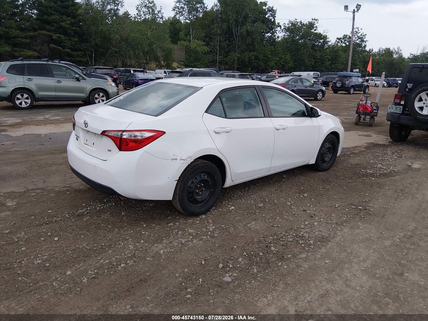 Vin: 2t1burhe2gc600794, lot: 46241854, toyota corolla le 20164