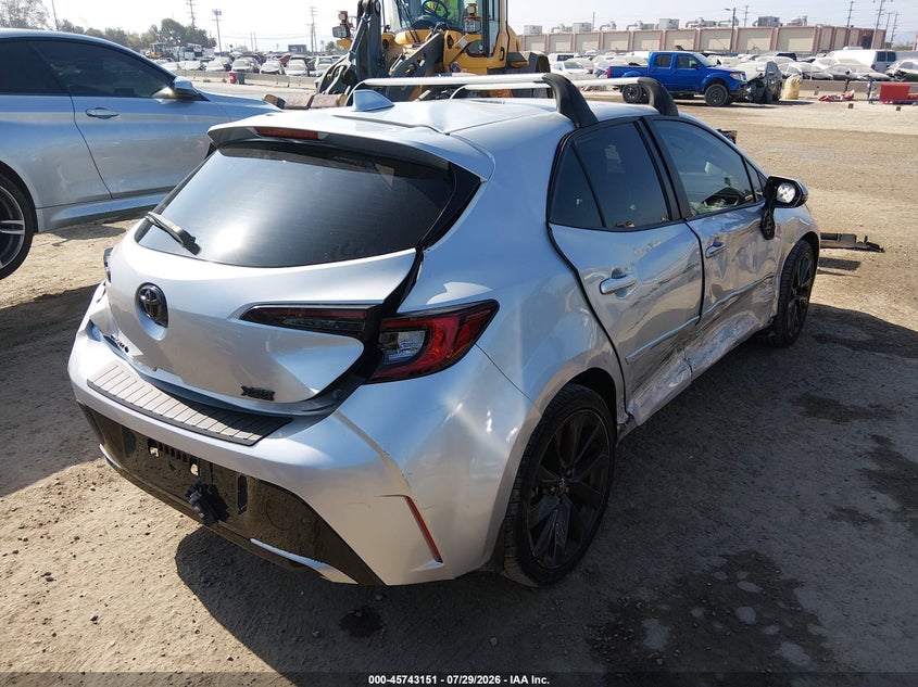 Vin: jtnc4mbexp3196194, lot: 46241855, toyota corolla xse 20234