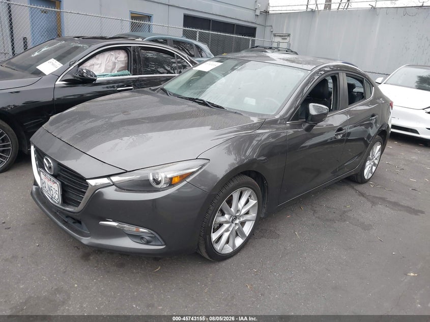 Vin: jm1bn1w37h1136097, lot: 46241859, mazda mazda3 grand touring 20172