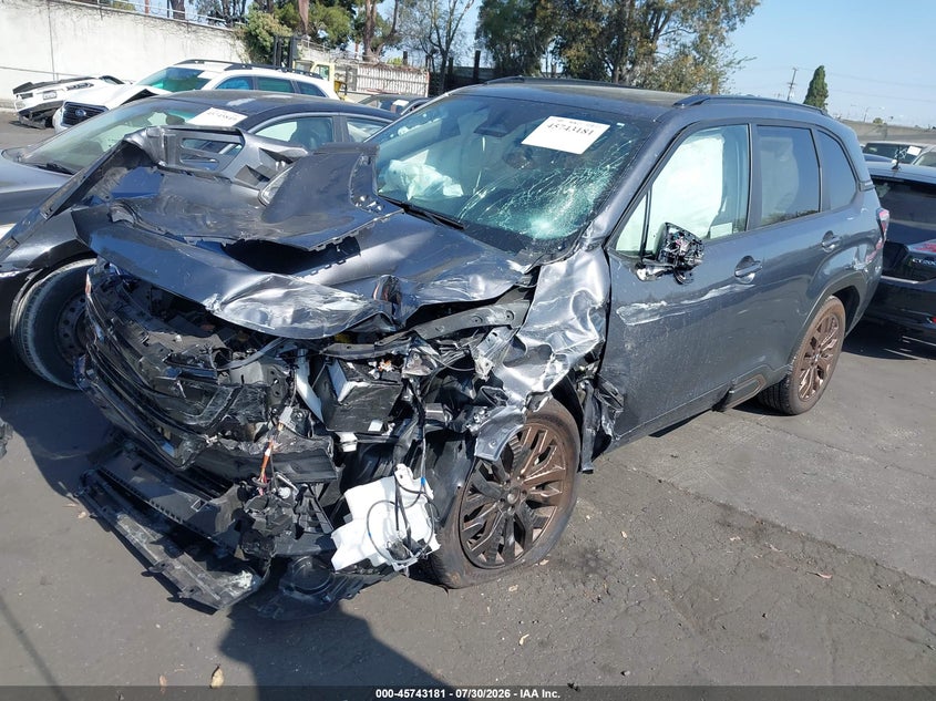 Vin: jf2sldhc5sh523316, lot: 46241885, subaru forester sport 20252