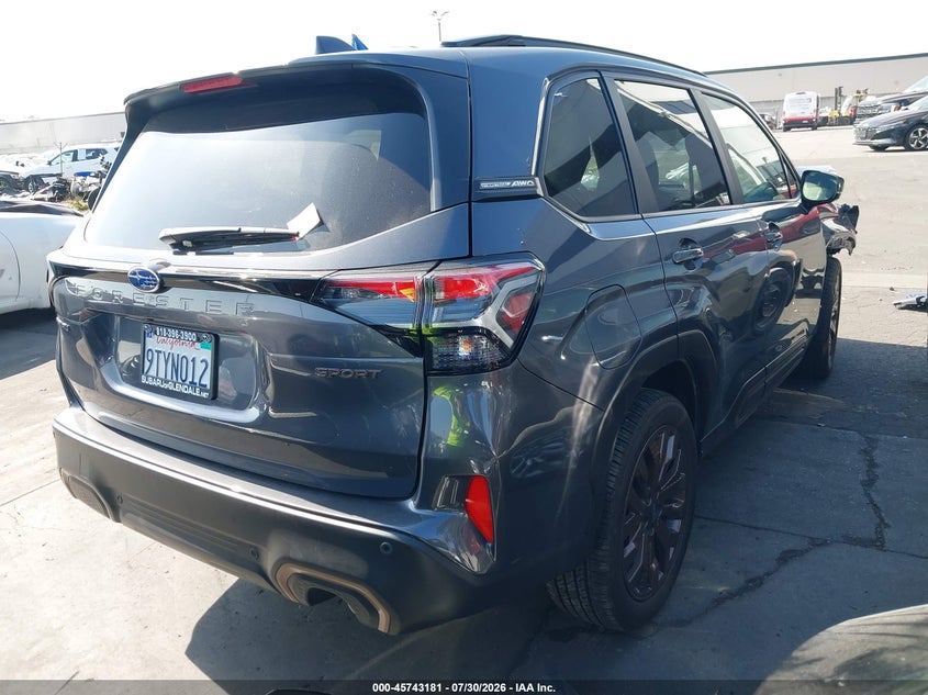 Vin: jf2sldhc5sh523316, lot: 46241885, subaru forester sport 20254