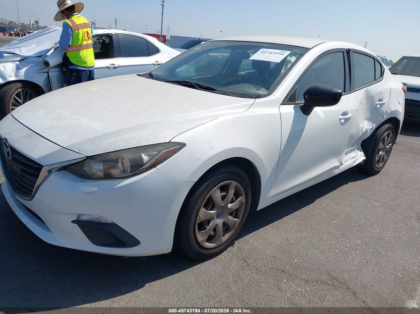 Vin: jm1bm1t77f1263021, lot: 46241898, mazda mazda3 i sv 20152