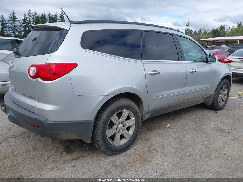 Vin: 1gnkvged3bj401030, lot: 46241901, chevrolet traverse 1lt 20114