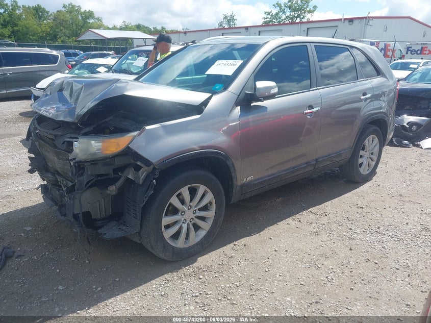 Vin: 5xyktda25bg142364, lot: 46241904, kia sorento lx v6 20112