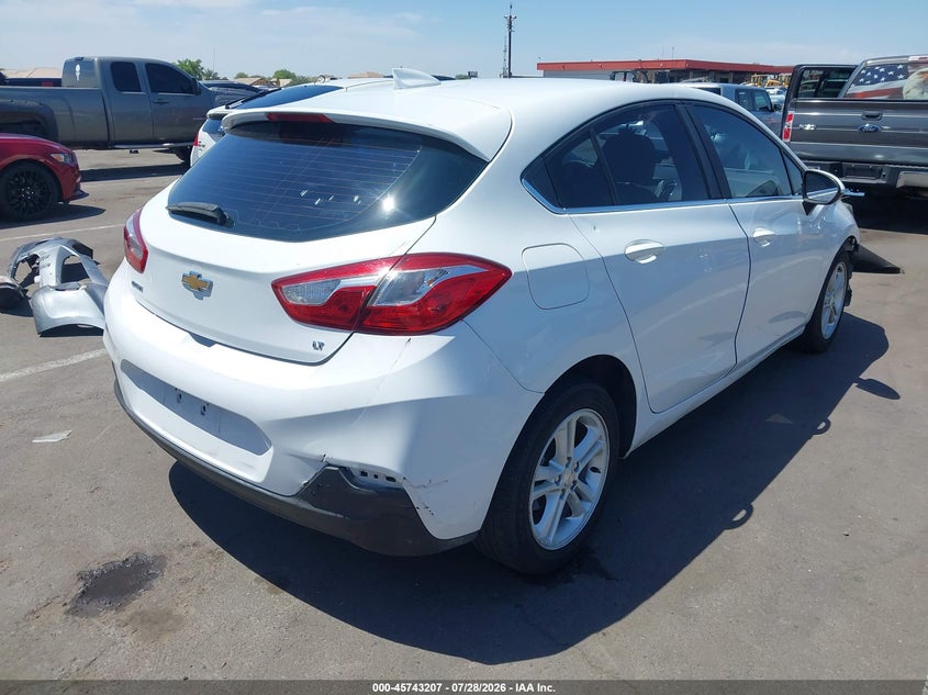 Vin: 3g1be6sm3js650909, lot: 46241911, chevrolet cruze lt auto 20184