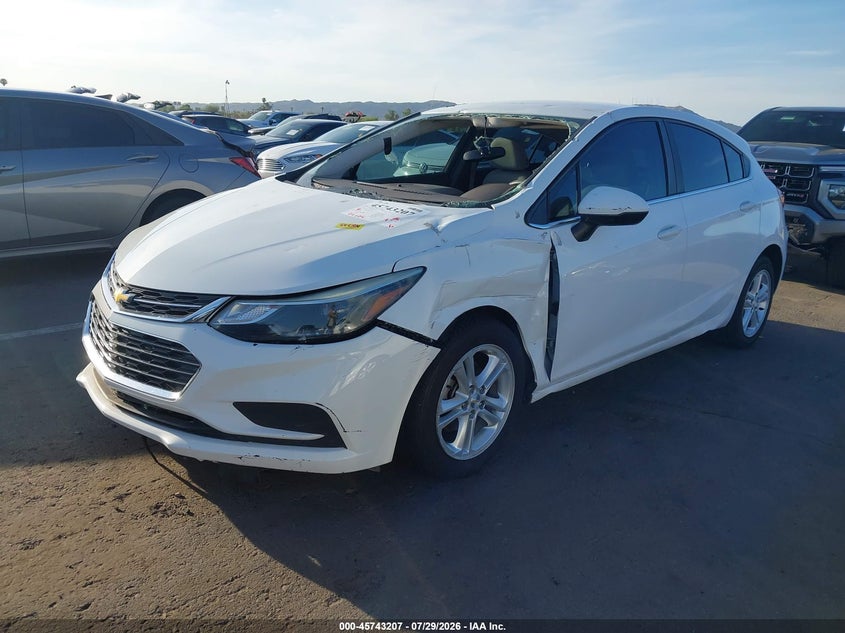 Vin: 3g1be6sm3js650909, lot: 46241911, chevrolet cruze lt auto 20182