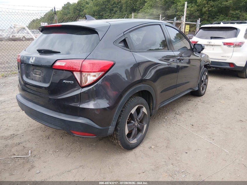 Vin: 3czru6h59jm720338, lot: 46241921, honda hr-v ex 20184