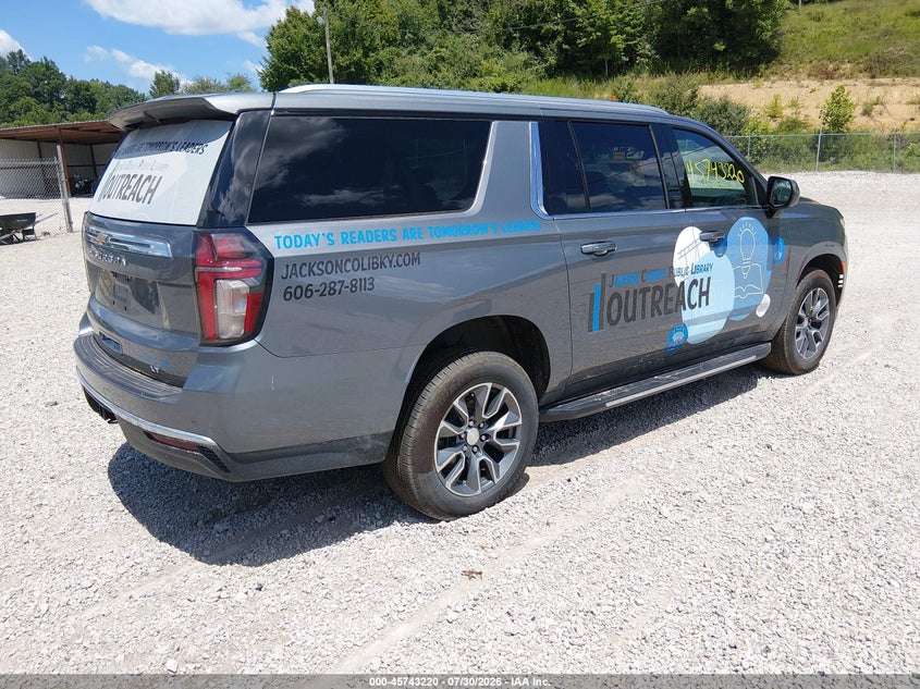 Vin: 1gnskckd9nr287806, lot: 46241924, chevrolet suburban 4wd lt 20224