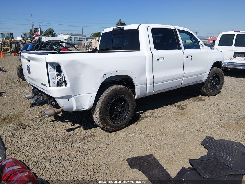 Vin: 1c6srfhmxpn513303, lot: 46241932, ram 1500 limited  4x4 5'7 box 20234