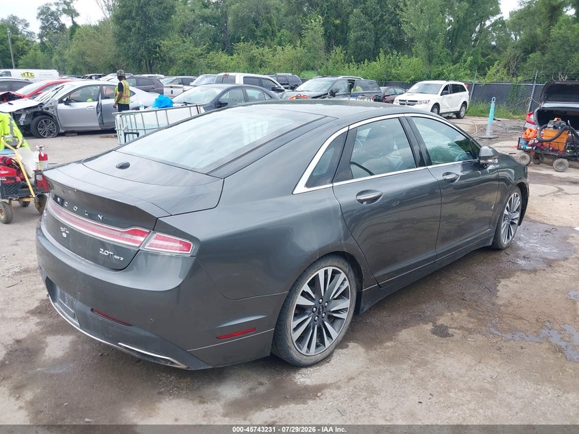 Vin: 3ln6l5f95hr605403, lot: 46241935, lincoln mkz reserve 20174