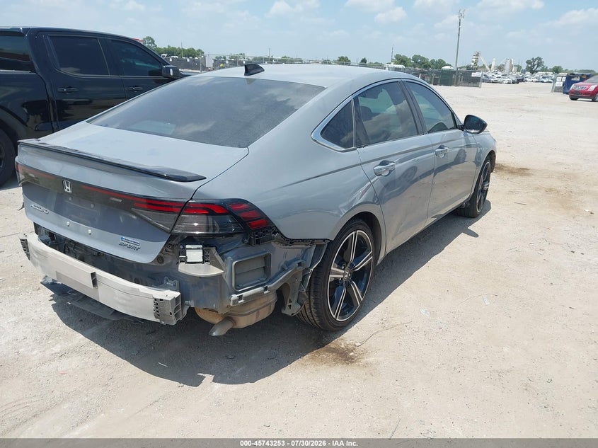 Vin: 1hgcy2f58ra001944, lot: 46241956, honda accord hybrid sport 20244