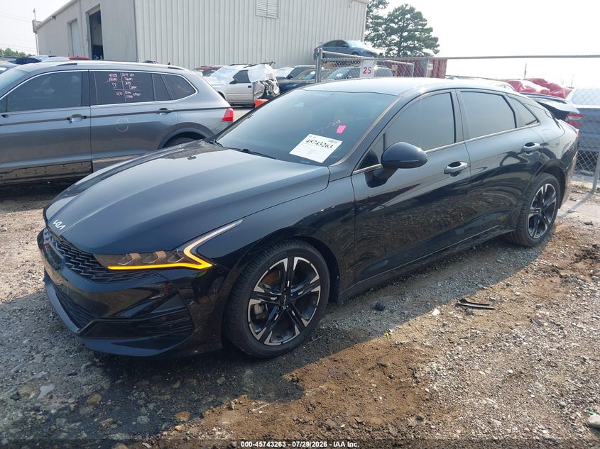 Vin: 5xxg64j25ng161955, lot: 46241967, kia k5 gt-line 20222
