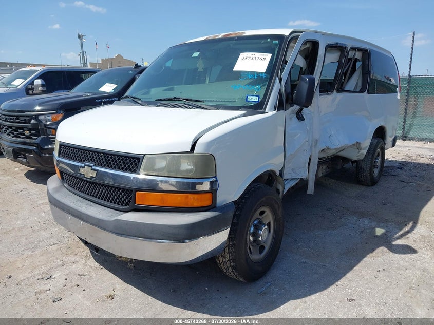Vin: 1gawgrfa5d1122873, lot: 46241972, chevrolet express 2500 lt 20132