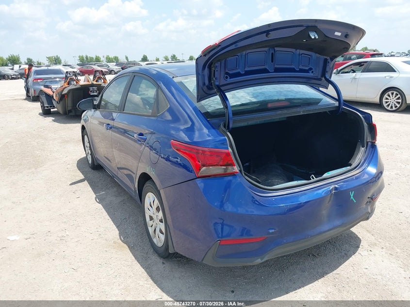 Vin: 3kpc24a6xle120692, lot: 46241974, hyundai accent se 20203