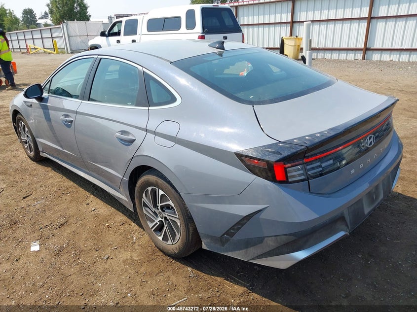 Vin: kmhl24jj1ta167144, lot: 46241976, hyundai sonata hybrid blue 20263