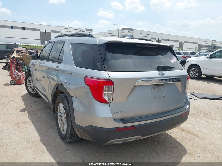 Vin: 1fmsk7dh7lgc45980, lot: 46241979, ford explorer xlt 20203