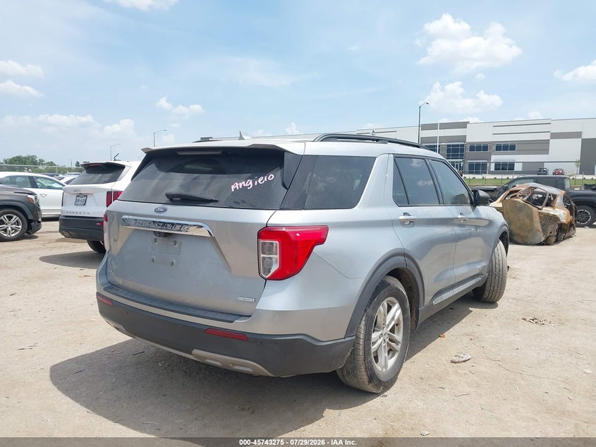 Vin: 1fmsk7dh7lgc45980, lot: 46241979, ford explorer xlt 20204