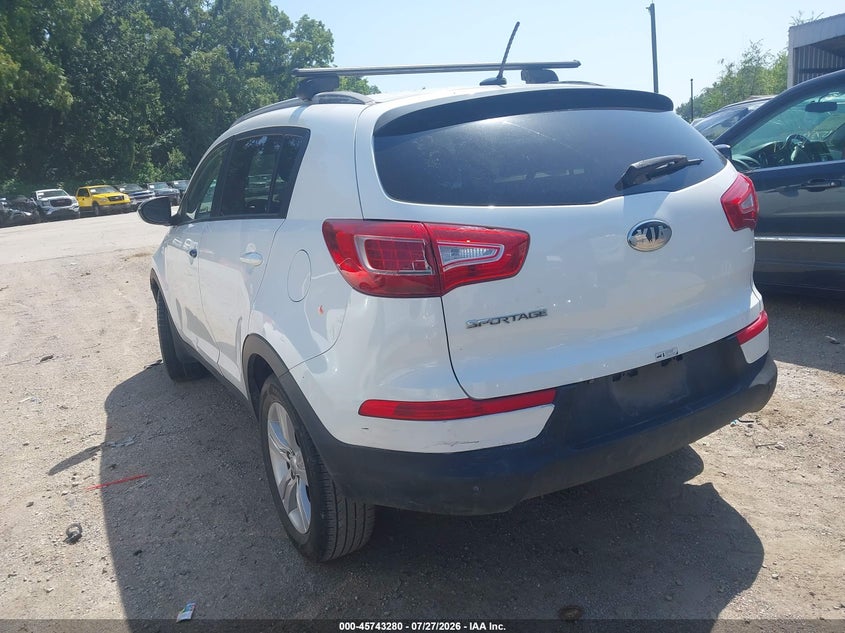 Vin: kndpb3a24d7516451, lot: 46241984, kia sportage lx 20133