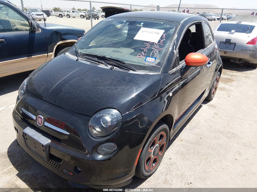 2016 FIAT 500E auction photo 6