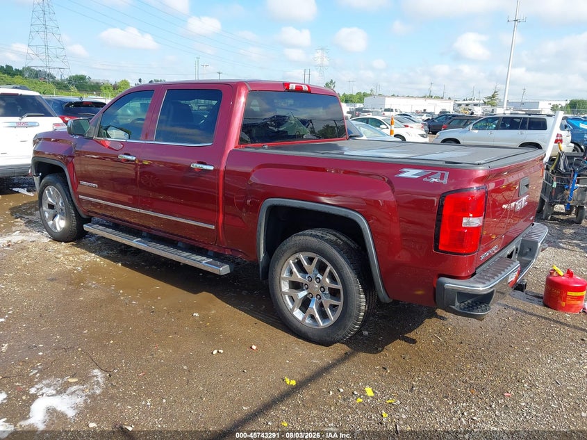 Vin: 3gtu2vec2eg498099, lot: 46241995, gmc sierra 1500 slt 20143