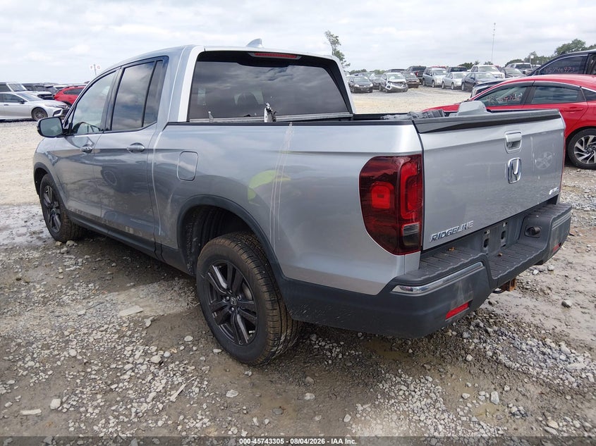2019 HONDA RIDGELINE auction photo 3
