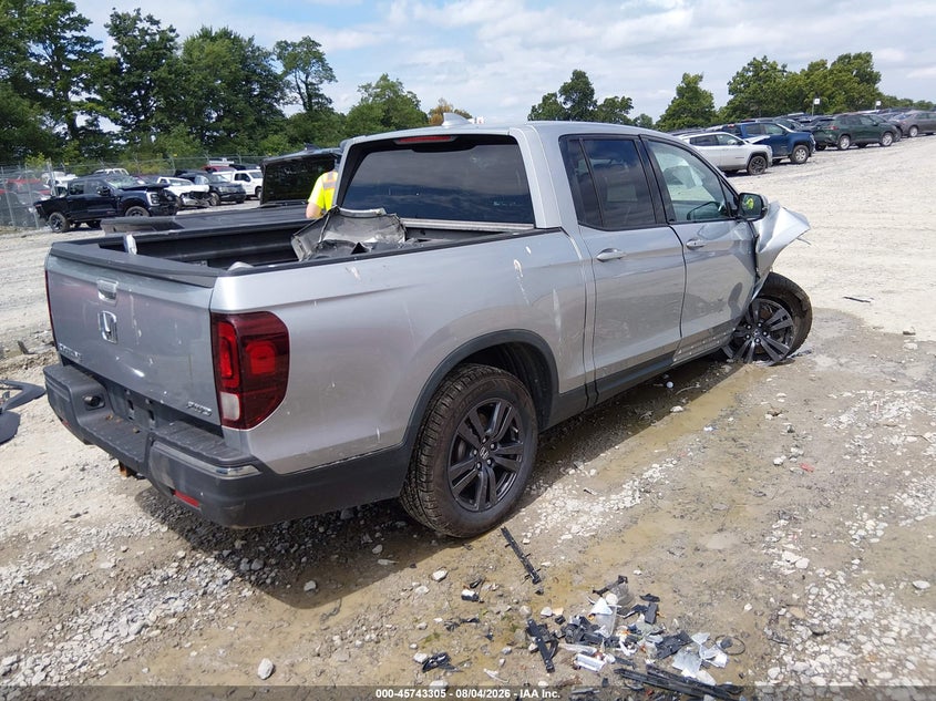 2019 HONDA RIDGELINE auction photo 4