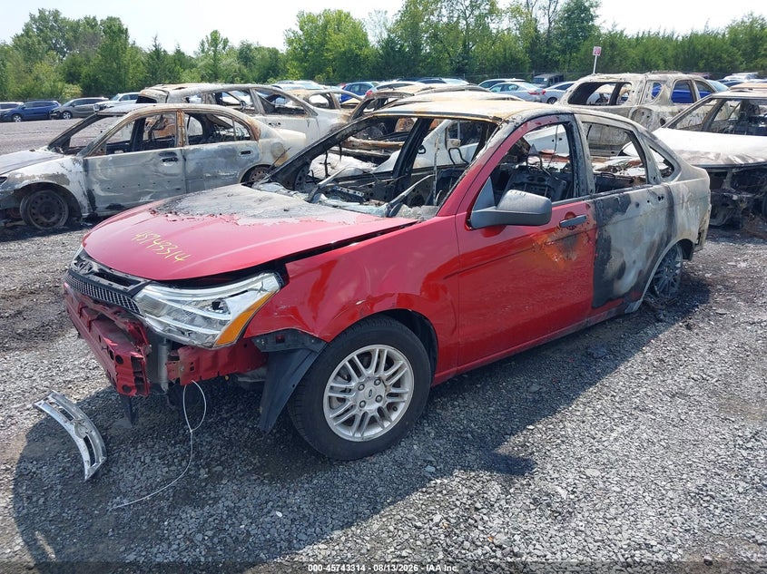 Vin: 1fahp3fn3bw132033, lot: 46242018, ford focus se 20112
