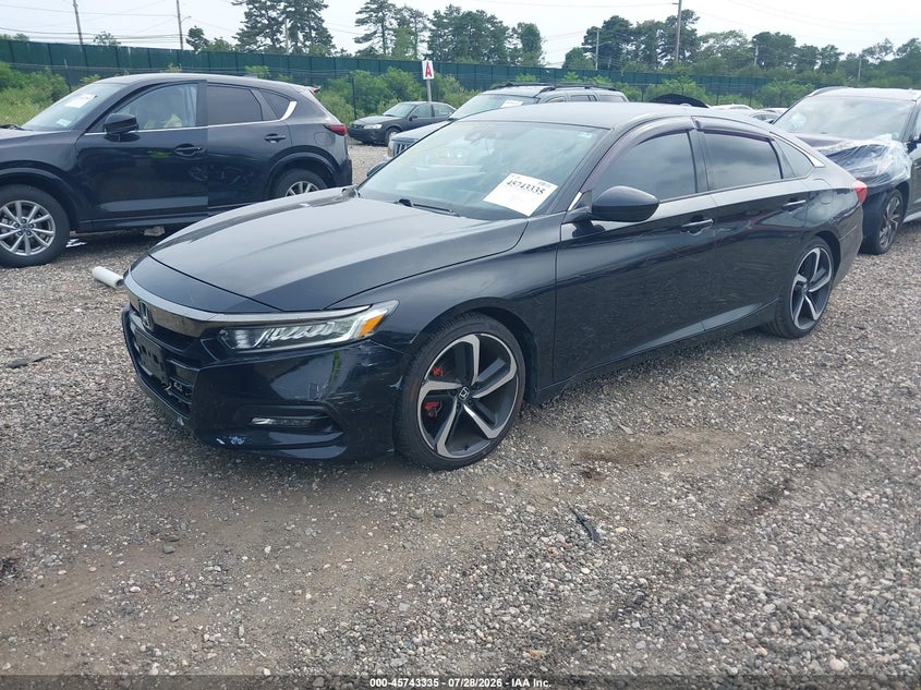Vin: 1hgcv1f3xja198668, lot: 46242039, honda accord sport 20182