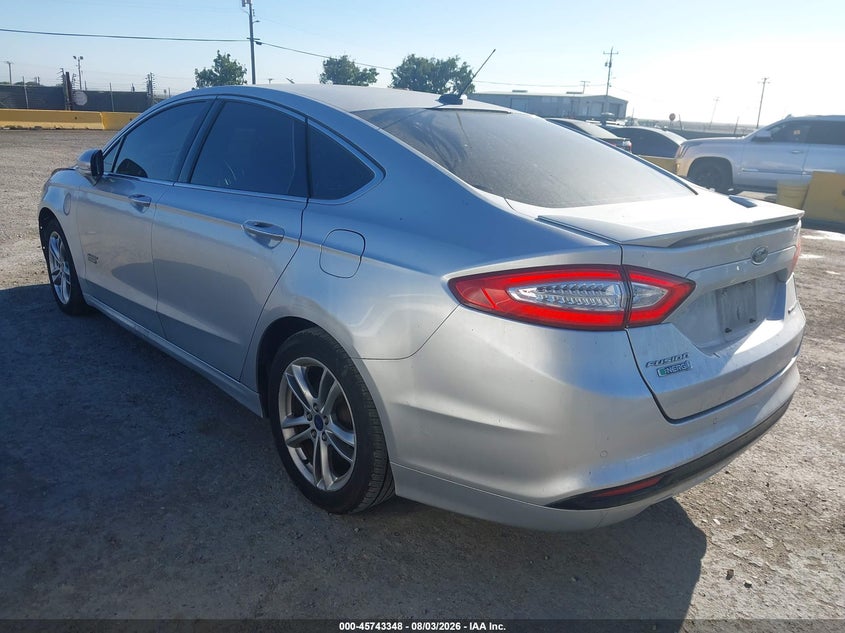 Vin: 3fa6p0su0gr229459, lot: 46242052, ford fusion energi titanium 20163