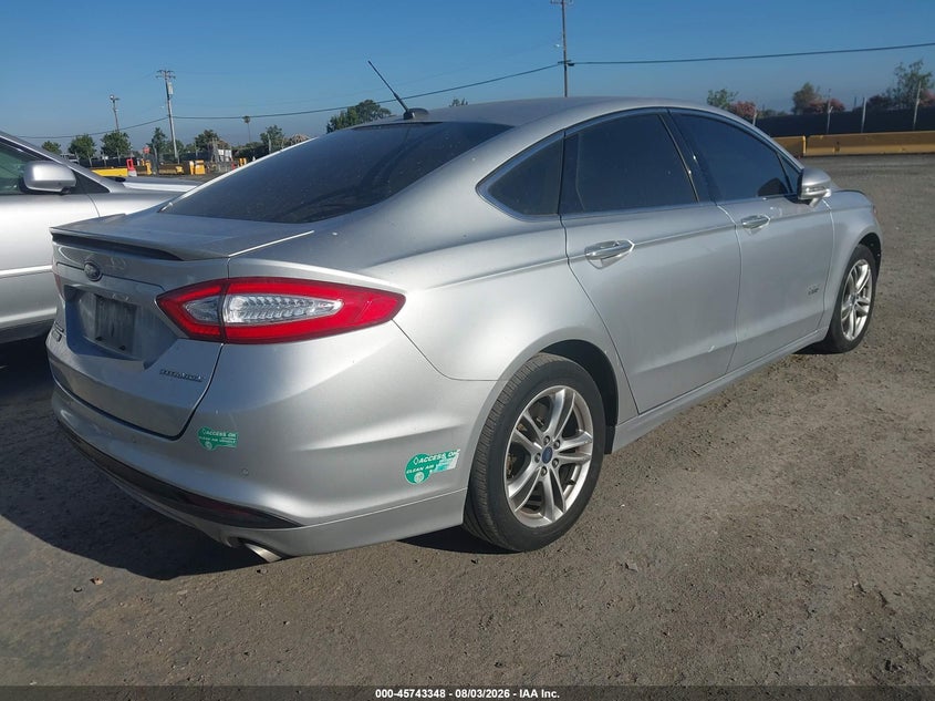 Vin: 3fa6p0su0gr229459, lot: 46242052, ford fusion energi titanium 20164