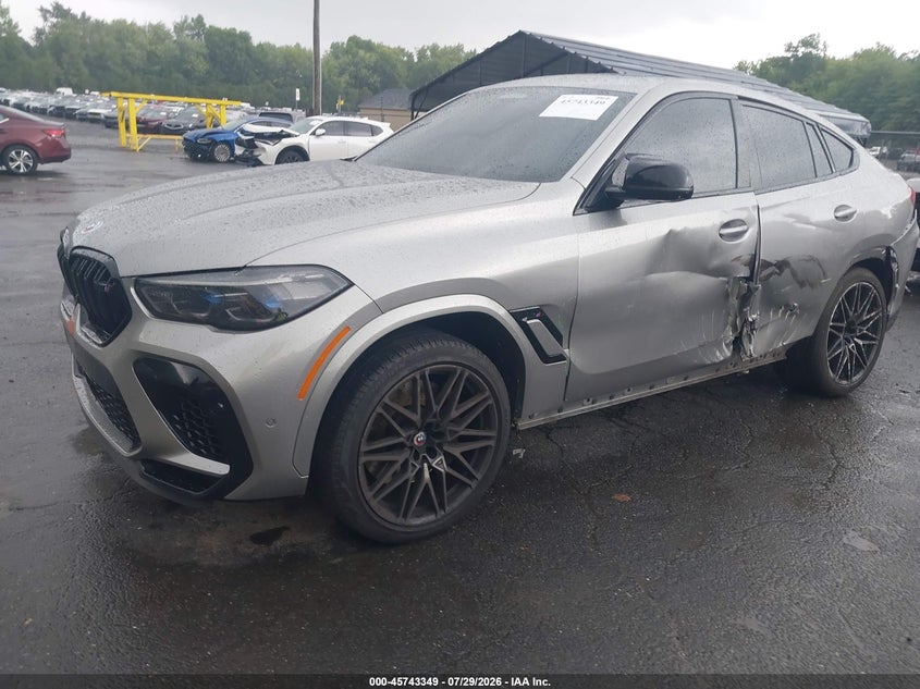 Vin: 5ymcy0c01n9m65639, lot: 46242053, bmw x6 m 20222