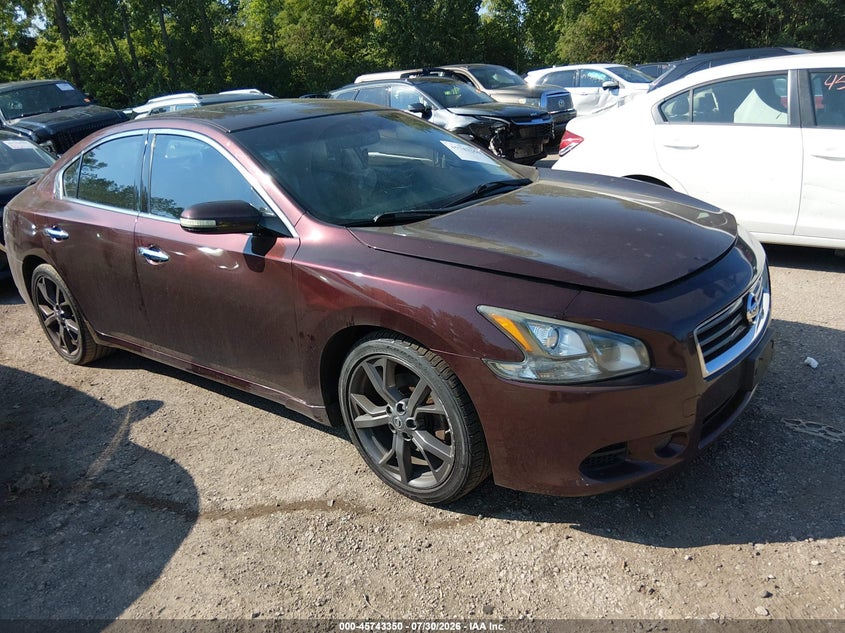 Vin: 1n4aa5ap4ec495129, lot: 46242054, nissan maxima 3.5 sv 2014 img_1