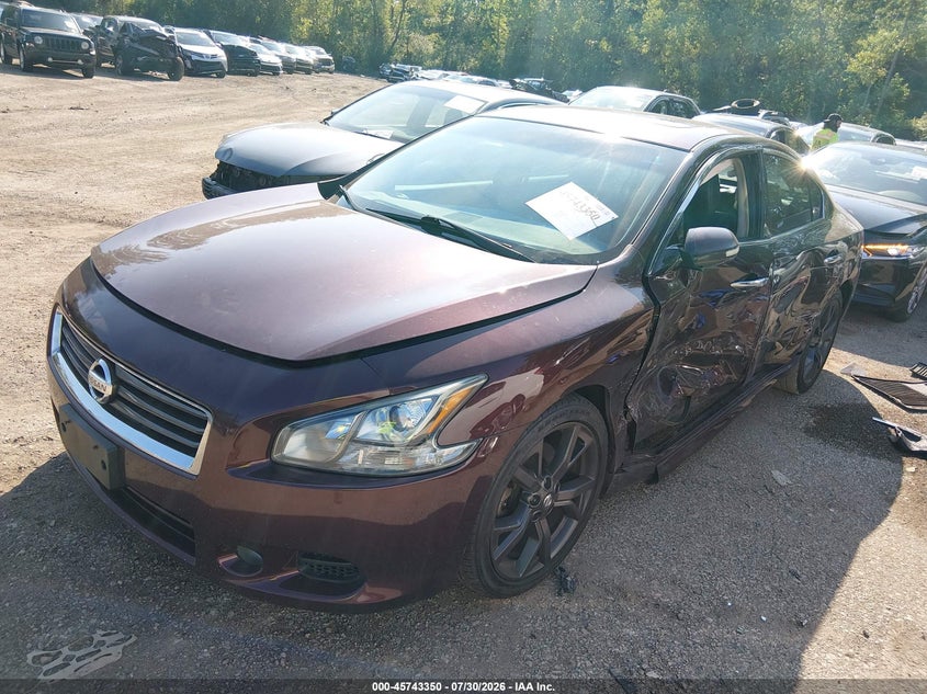 Vin: 1n4aa5ap4ec495129, lot: 46242054, nissan maxima 3.5 sv 20142