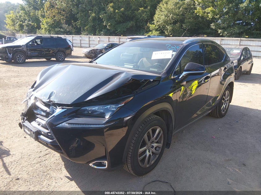 Vin: jtjbarbz3f2015494, lot: 46242057, lexus nx 200t 20152