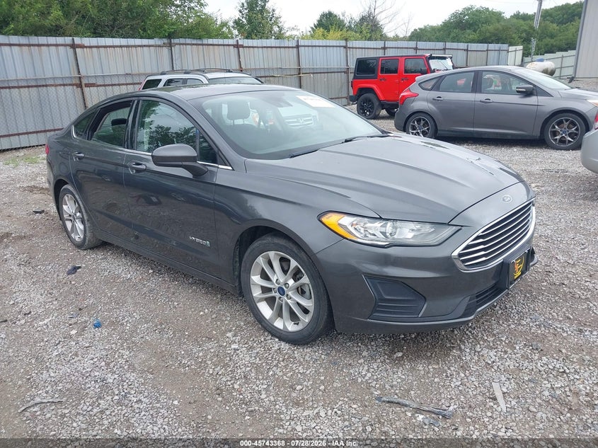 2019 FORD FUSION HYBRID auction photo 1