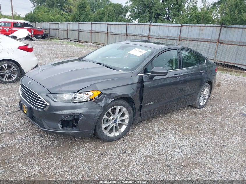 2019 FORD FUSION HYBRID auction photo 2