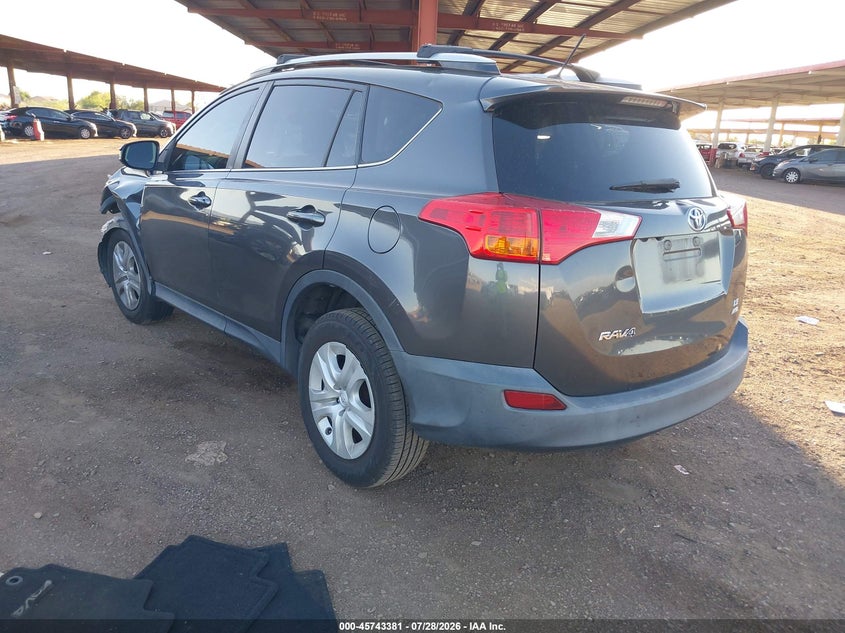Vin: 2t3bfrevxdw113911, lot: 46242085, toyota rav4 le 20133